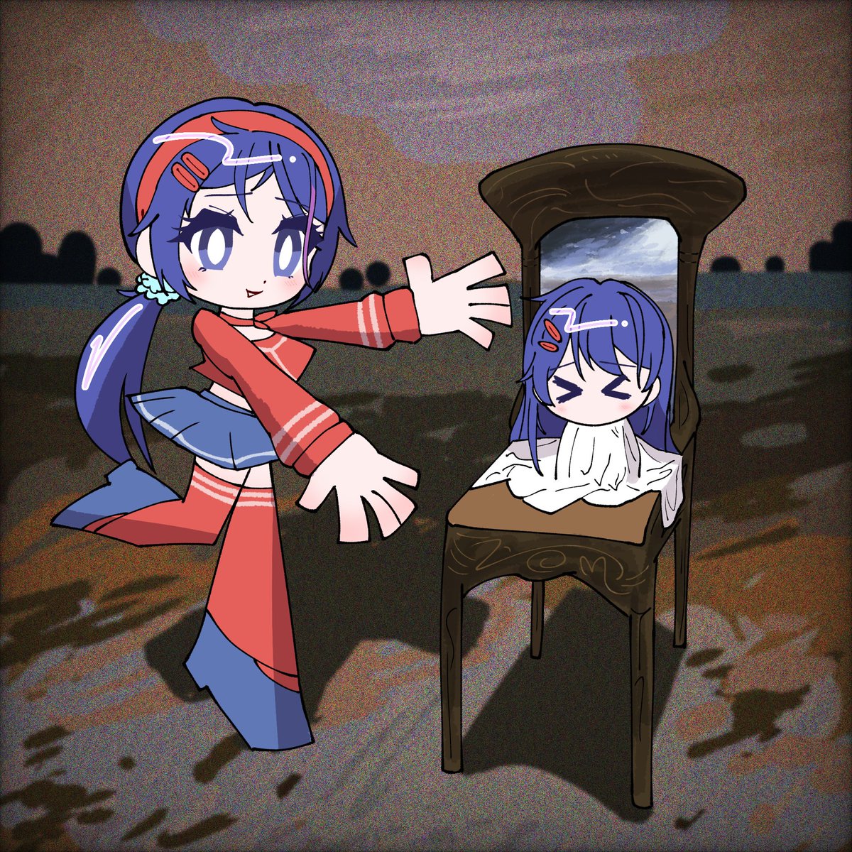 #MiSide #MiSideMita 
Respect for Beksinski🪞💝