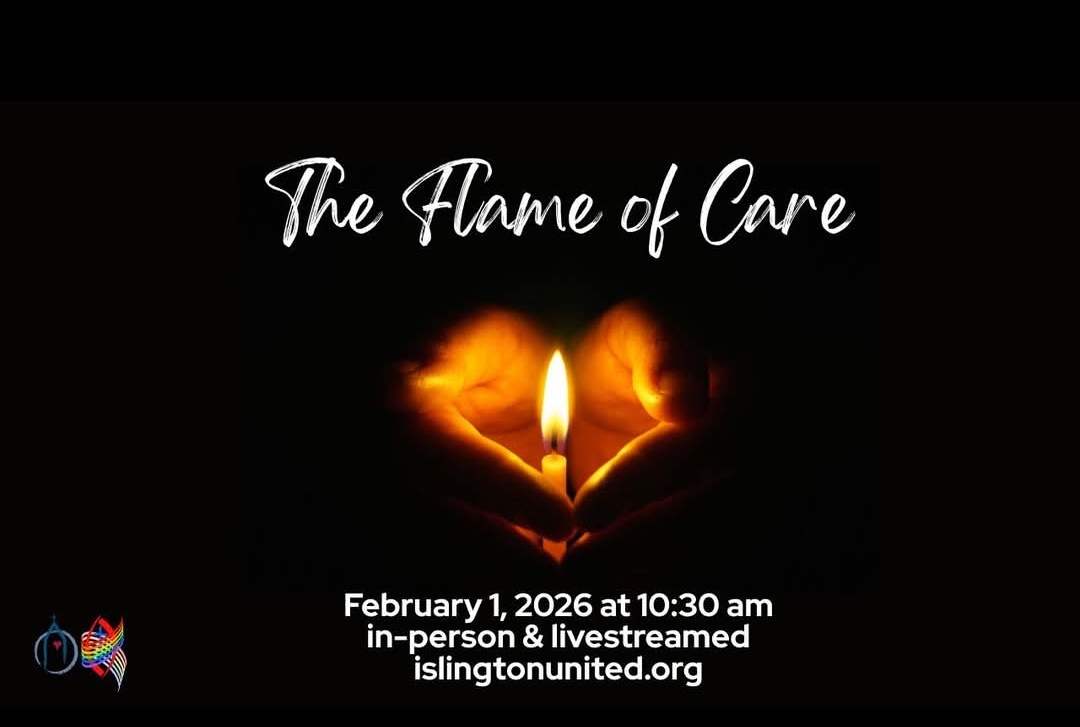 Join us this today at 10:30am, in-person or online for worship.