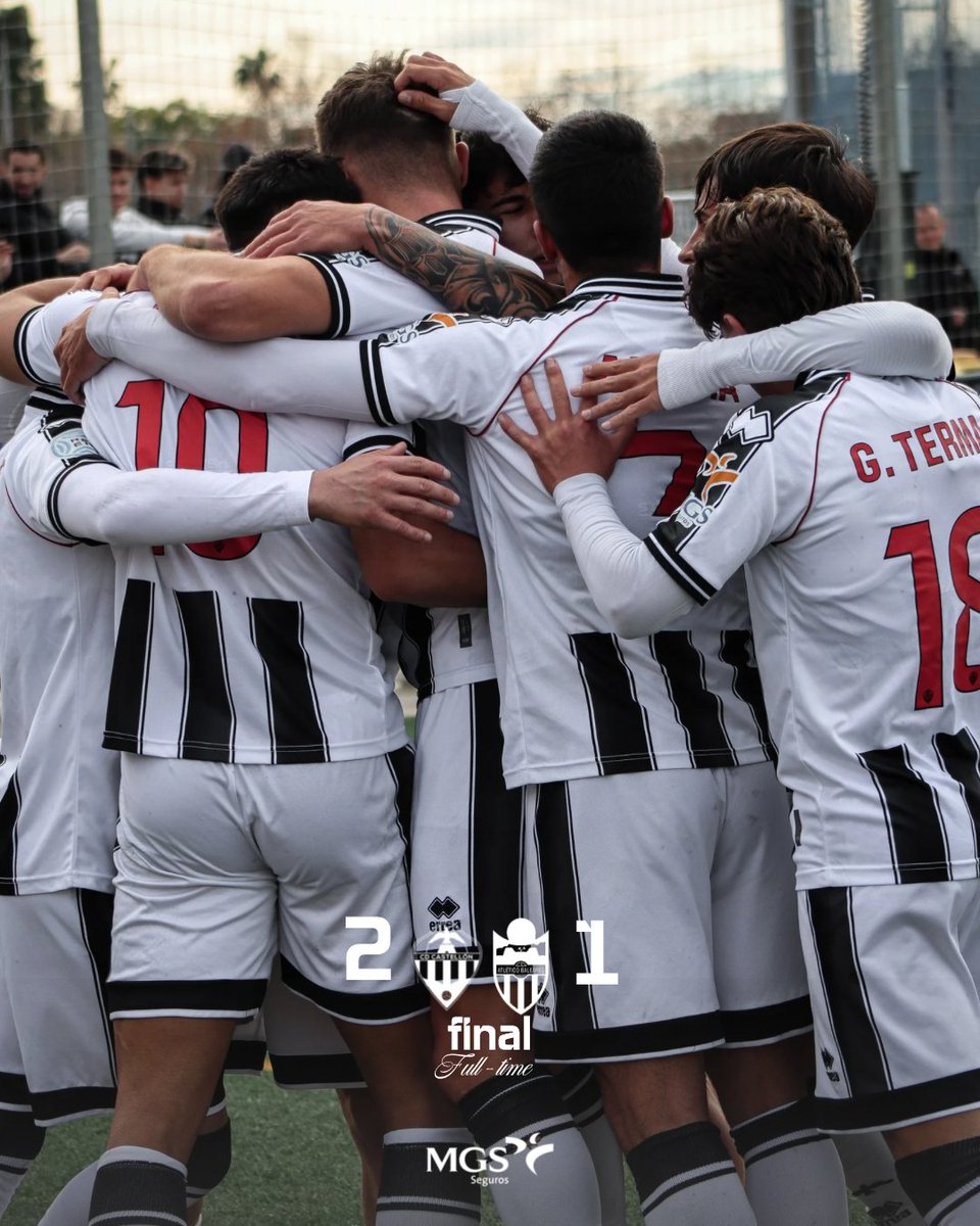 FINAAAAAL FINAAAAAL DEL PARTIDOOOOOOO (2-1)

EL FILIAL ALBINEGRO SUMA LOS TRES PUNTOS EN UN PARTIDAZO DEL EQUIPO

#CastellónBAtBaleares 
#PPO👂