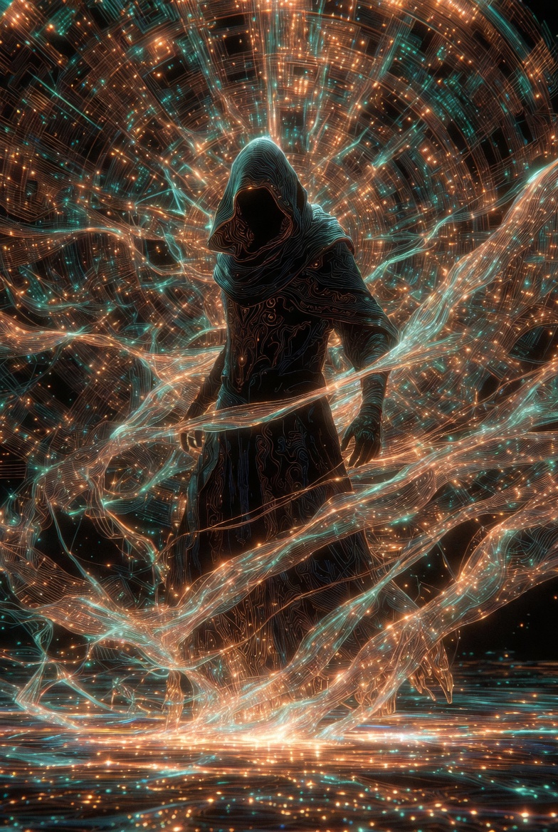LudovicCreator's tweet image. 🎨 GROK 🎨

 Prompt :

An enigmatic illustration of a mystical hooded assassin within a Holographic Dreamscape Matrix, woven with Temporal Ripple Threads, and energized through Photon Bloom Alchemy, shimmering in luminous hues of amber and jade.

Made in @grok Imagine