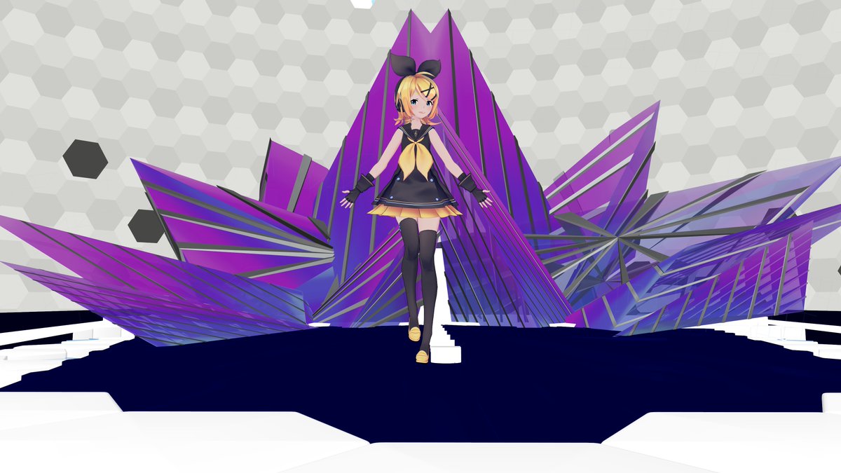 MMDという3DCGソフトがあるんですけど「エフェクト」っていうものを使って画面の絵作りするんですよ。

Effect ON/OFFでこんなに見た目が変わるの楽しすぎるのでよければやってみませんか…？
#MMD