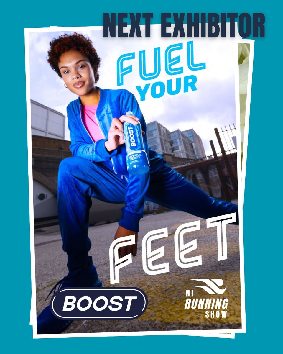 Big Flavour. Big Hydration. Designed to help you go the extra mile, Boost help you stay hydrated and perform at your peak with refreshing added electrolyte and B vitamins. Visit their stand at the show to try the drink and try your luck in their fantastic spin to win competition!