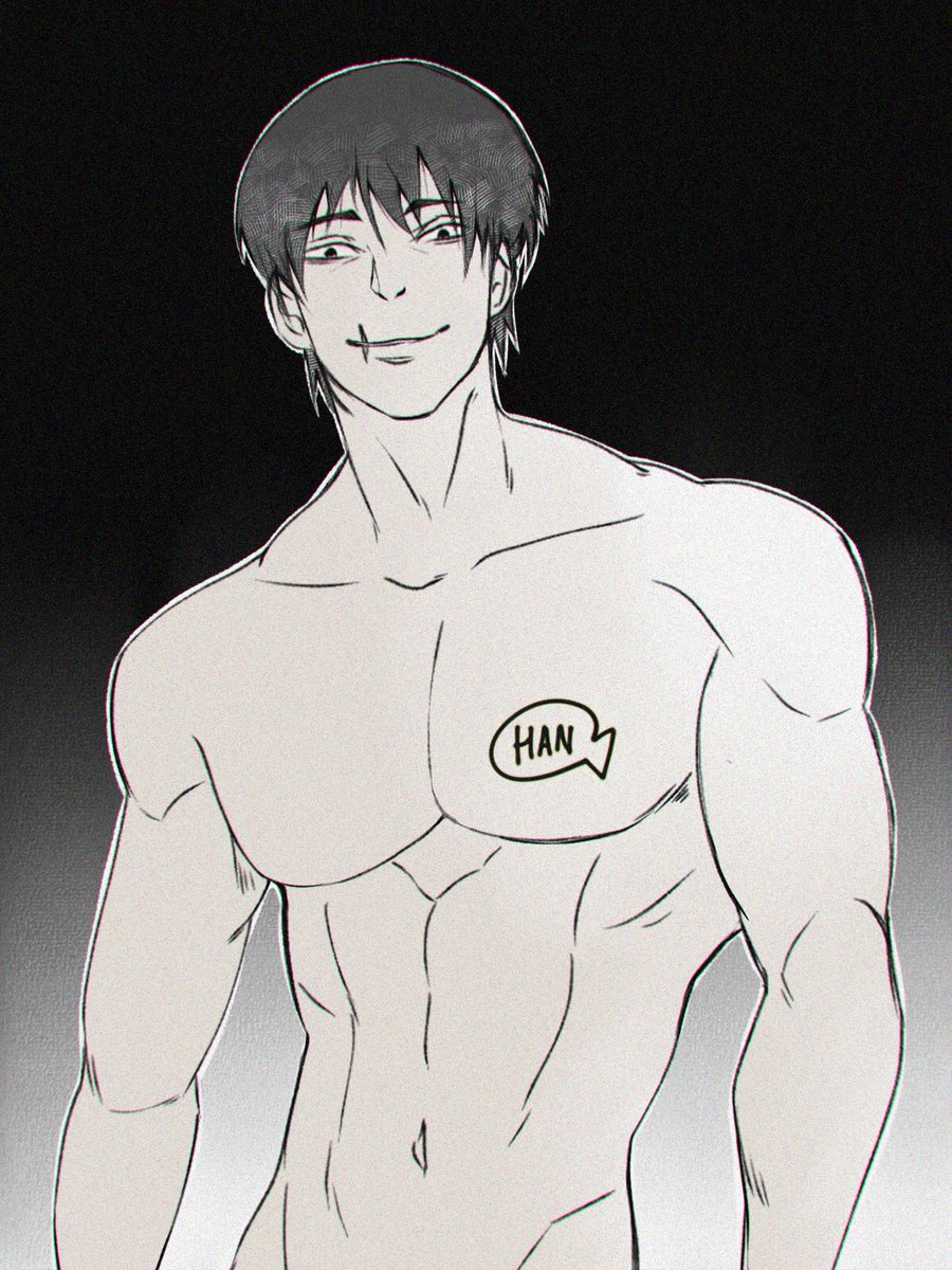 HanTuna8's tweet photo. Toji rkgk 

#JujutsuKaisen #Toji #Gym #rkgk https://t.co/j48BOO097R
