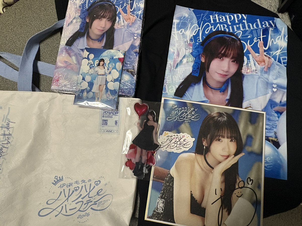 伊織もえ生誕祭2026 #もえ誕祭 #伊織もえ 伊織もえ生誕祭グッズの特典