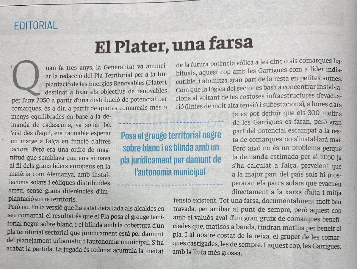 salvemlallena's tweet photo. 📝@somgarrigues #Plater 

https://t.co/1u9xPzVzr2 https://t.co/Xf6OvPMVES