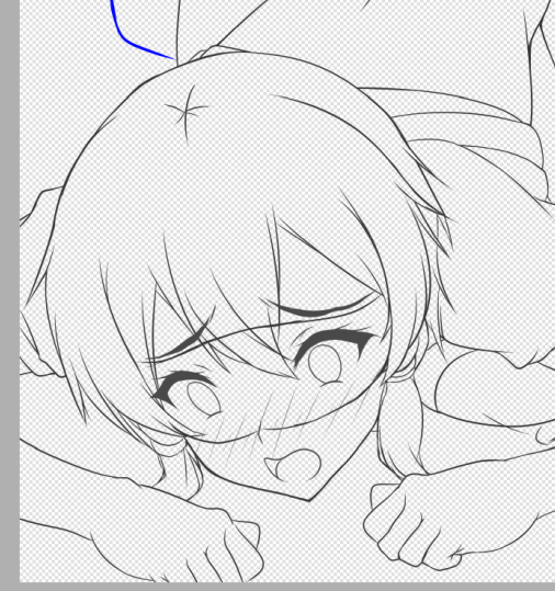 今日もマータリ線画作業してましたよん〆(✿︎' ꒳ ` )b 