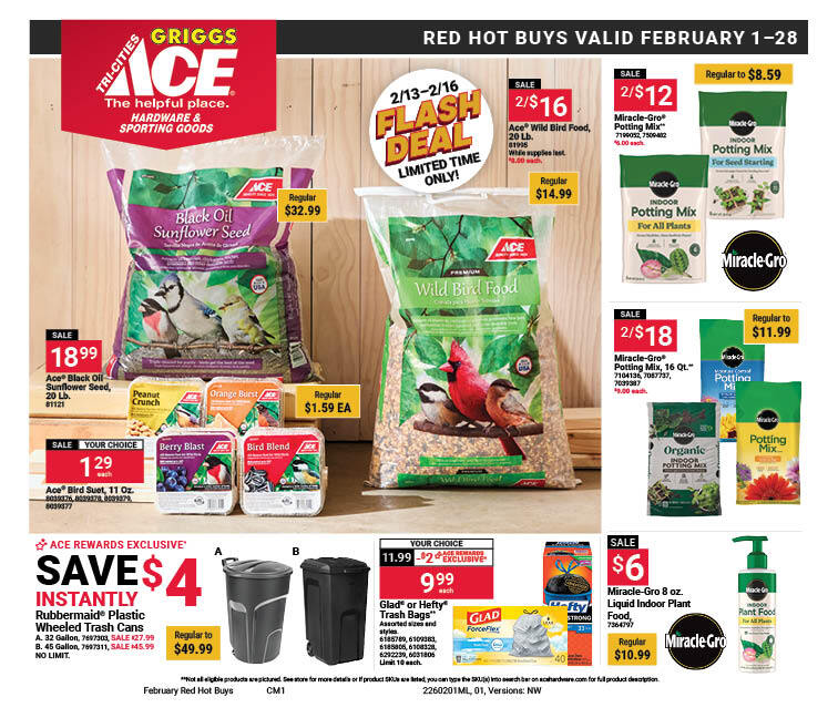 Kick off February with savings on gardening soils and yard tools from STIHL! Plus, explore our Buy More, Save More specials on select merchandise. VIEW THE FLYER HERE!: bit.ly/3ysuAvY
