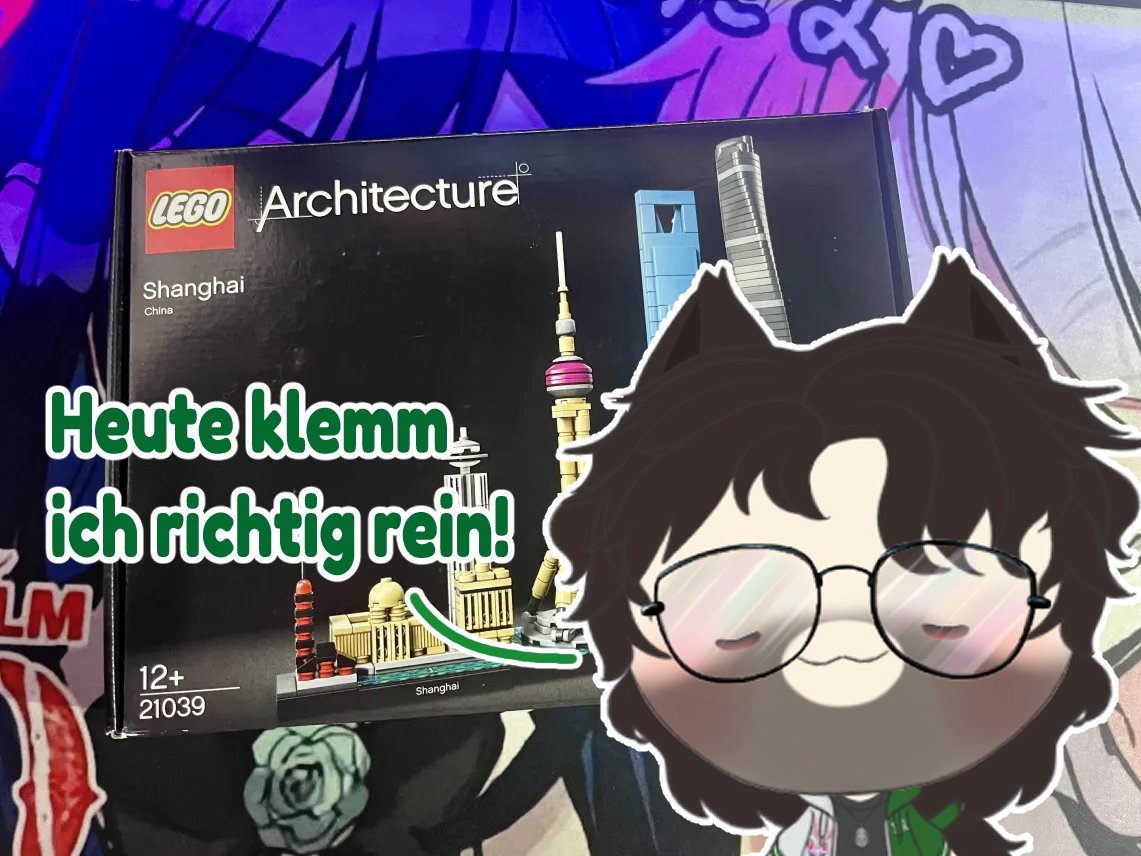 🔴Live um 15:00 Uhr!

Hey zusammen! Heute wieder Comfy Sonntag im Stream 💚!

Zuerst sehen wir uns die neue Folge VHeart an und danach werden Klemmbausteine geklemmt. 

⛩️Wo? Lila Plattform natürlich!