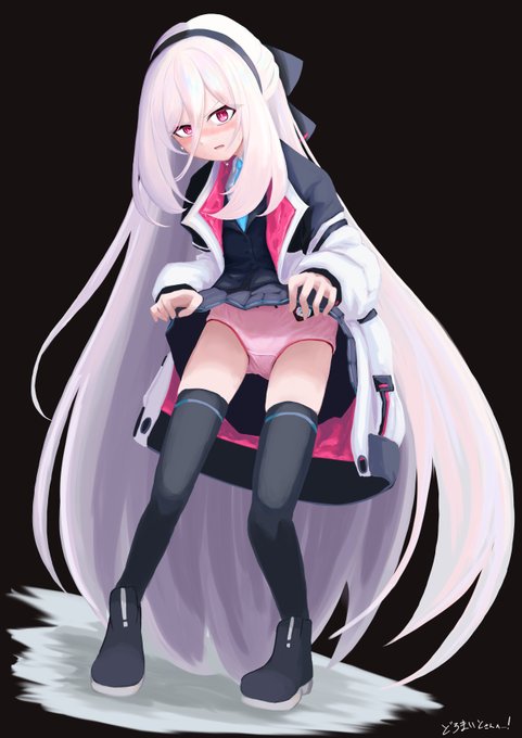 はい! というわけで、コミッションにてブルーアーカイブよりケイちゃんのおもらしを描かせていただきました ぐふふ……ケイちゃんかわいいねぇ……