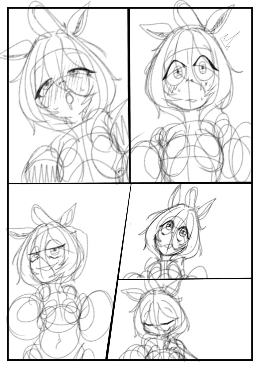 Ora zy , a unos paneles de finalizar 🗿
(Ando rusheando 🦐)
#AgnesTachyon #umamusume #R34 #sketches #nsfwtwtًً