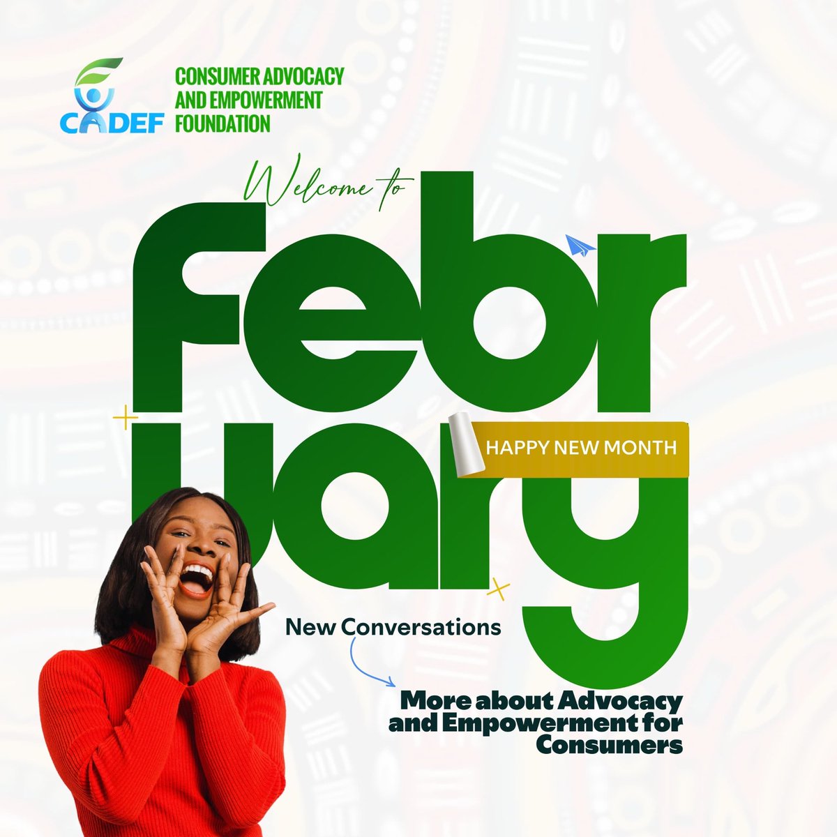 cadef_ng's tweet image. This month, we’re focusing on some of the systems that shape how we live everyday, such as clean energy, innovative food systems, and digital spaces where consumer rights must be protected.

Happy New Month from Consumer Advocacy and Empowerment Foundation!

#CADEF #HappyNewMonth
