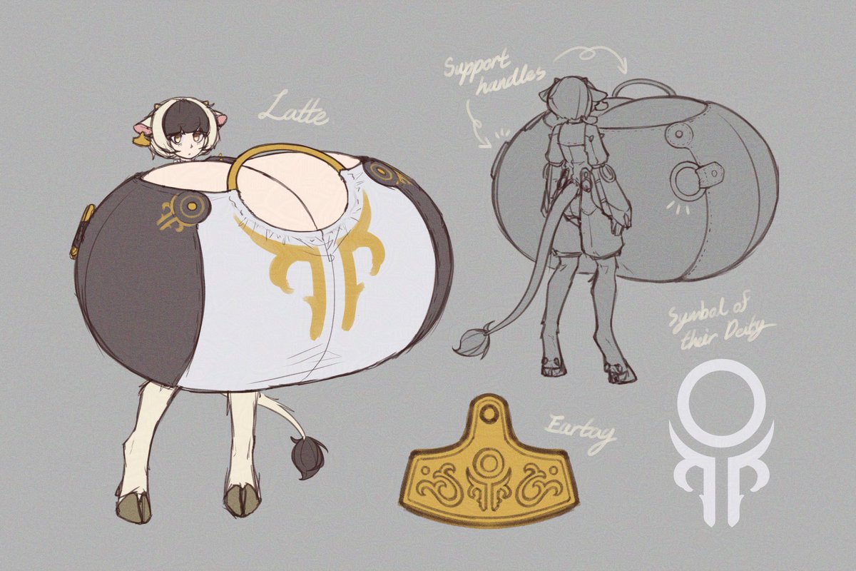 ACL_ColuColu's tweet photo. Been a while since I've last posted, though been busy with other stuff and don't have new things to show currently so here few pieces from sometime last year. Latte and her familiar Mooca, my PC from a Pathfinder campaign I'm a part of. https://t.co/vrjiMoQK2I