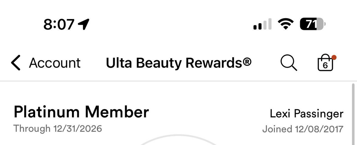 ohshititslexiii's tweet photo. @ultabeauty girl.. are we for real? just 2x points when i’m platinum? https://t.co/xJIL2bQ995
