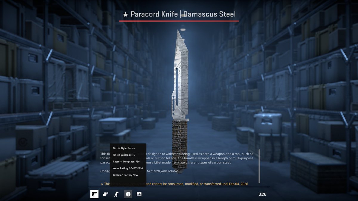 LordHellguard's tweet photo. Giveaway
★ Paracord Knife | Damascus Steel (Factory New)
To enter:
Follow @LordHellguard
Retweet
Like
Tag 2 friends 
Gl to all
Rolling the winner 9 Feb https://t.co/aSXVuaPUY9