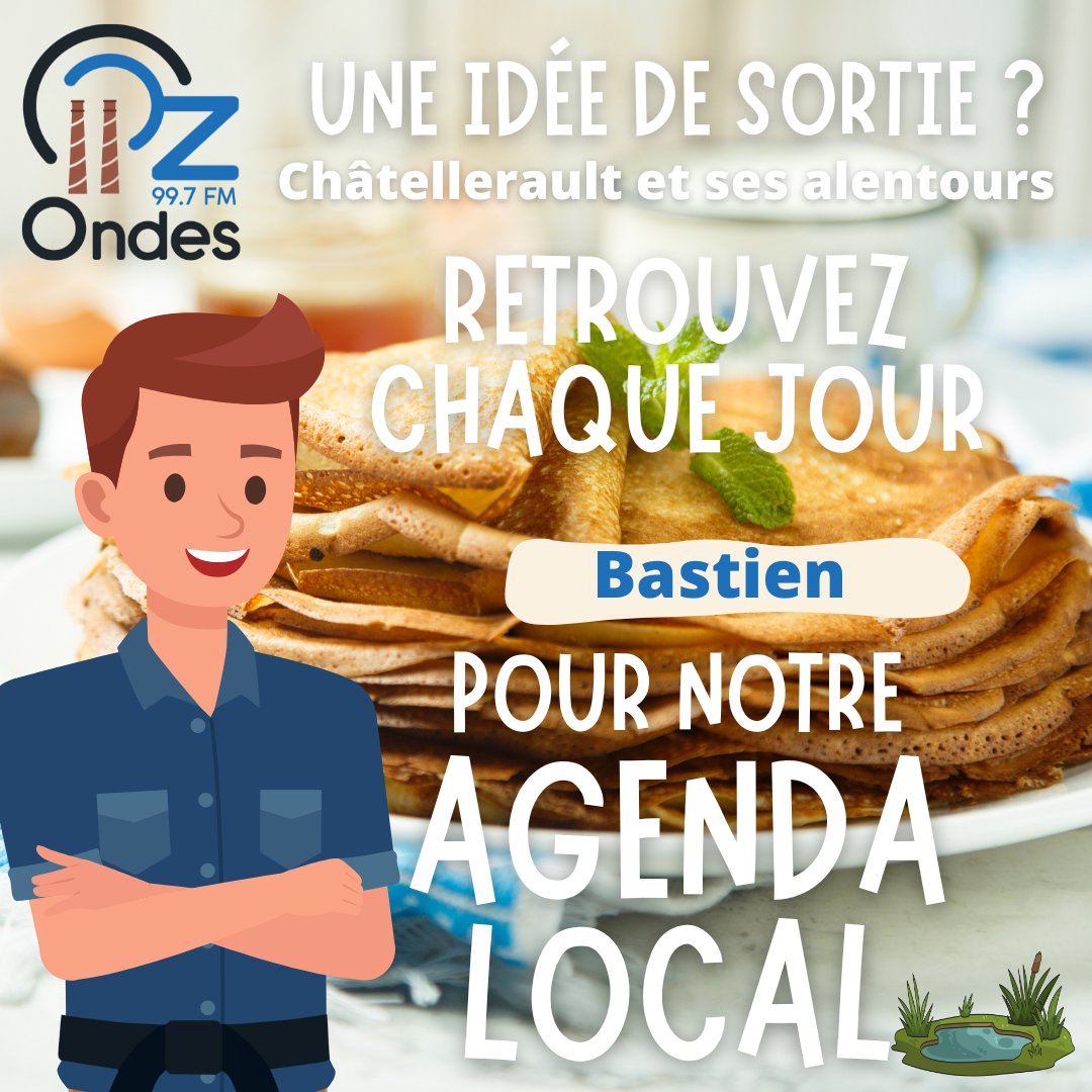 📅 𝐀𝐠𝐞𝐧𝐝𝐚 𝐝𝐮 𝟎𝟐 𝐚𝐮 𝟎𝟖 𝐅𝐞́𝐯𝐫𝐢𝐞𝐫
Expos, ciné-débat, conférences, lotos, sport, solidarité…
Il y en a pour tous les goûts autour de Châtellerault cette semaine
👉 Tous les détails ici : ozondes.fr/actu

#Châtellerault  #AgendaLocal #Sorties #ozondes