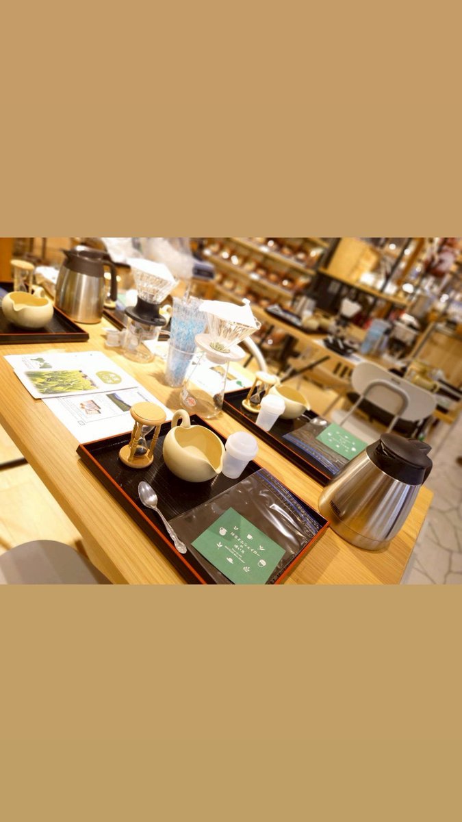 minocha_advisor's tweet photo. 日本茶インストラクターによる
お茶の淹れ方教室！
無印良品カラフルタウンにて
行いました！
#美濃茶アンバサダー
#カラフルタウン
#無印良品 https://t.co/qUXsIJCAwW