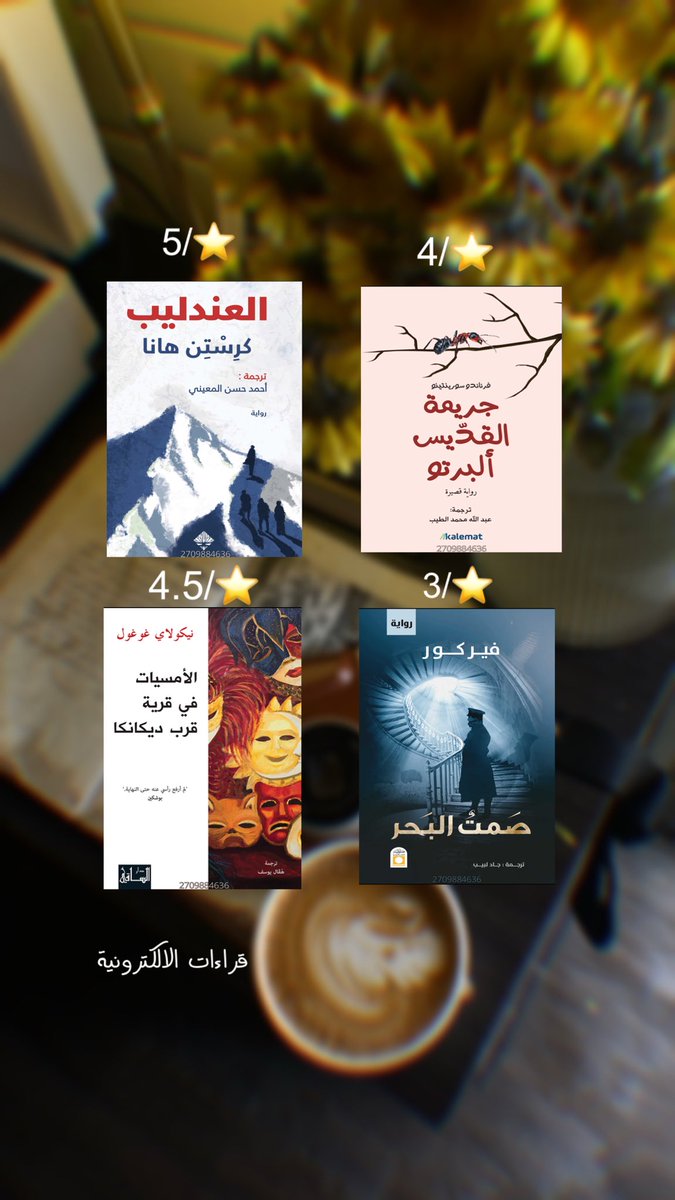 suera93's tweet photo. قراءات يناير ⭐️ https://t.co/YlTgcZVDKF