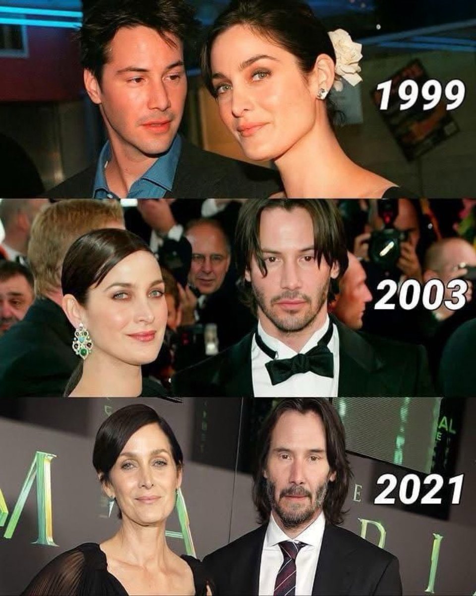 Keanu Reeves &amp; Carrie-Anne Moss Through the Years