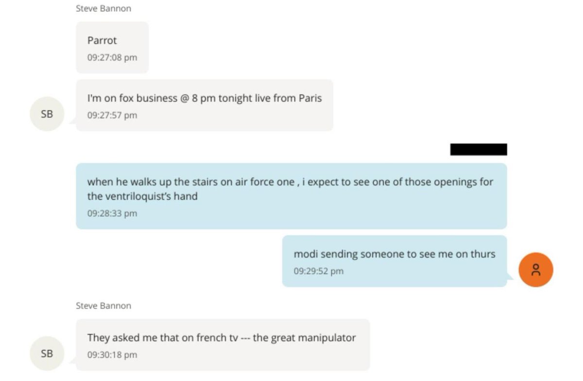 TelegraphPak's tweet image. ‼️ The #EpsteinFiles also reveal that on 20th May 2019 Jeffery Epstein informed Steve Bannon - the American media executive, political strategist, pundit - that “Modi sending someone to see me on Thurs(day).”

Again, this was just 10 days before Modi took his second oath as the…