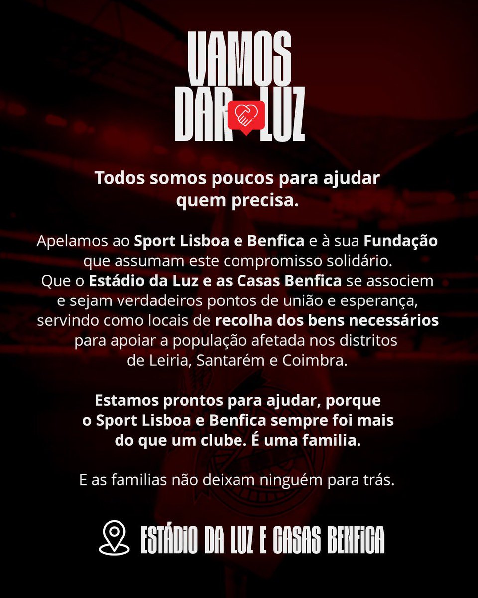 Nos últimos dias, sentimos que o país nos abandonou. A catástrofe que assola a zona centro, onde resido (Marinha Grande ), não pode ser ignorada nem normalizada.

As pessoas estão exaustas, precisam de apoio imediato e de respostas concretas.

Esta é uma situação que exige a