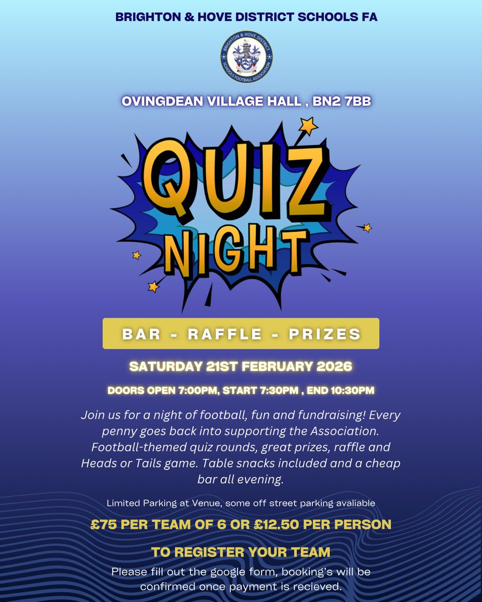 Brighton & Hove District Schools FA tweet media