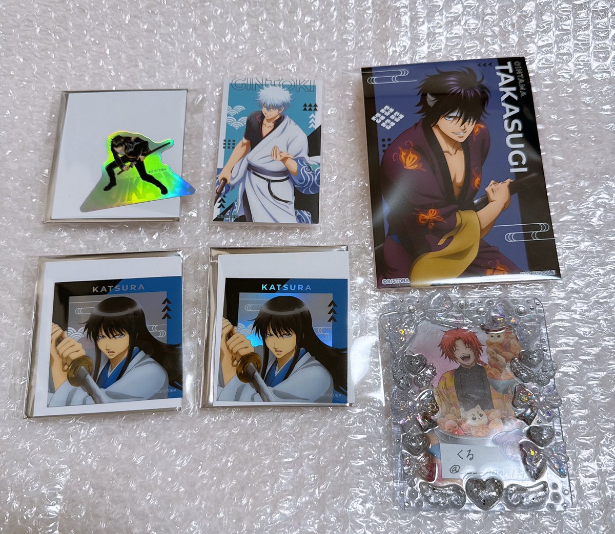 交換】銀魂 マルイ POPUP 【譲】土方 銀時 高杉 桂 【求】神威 沖田