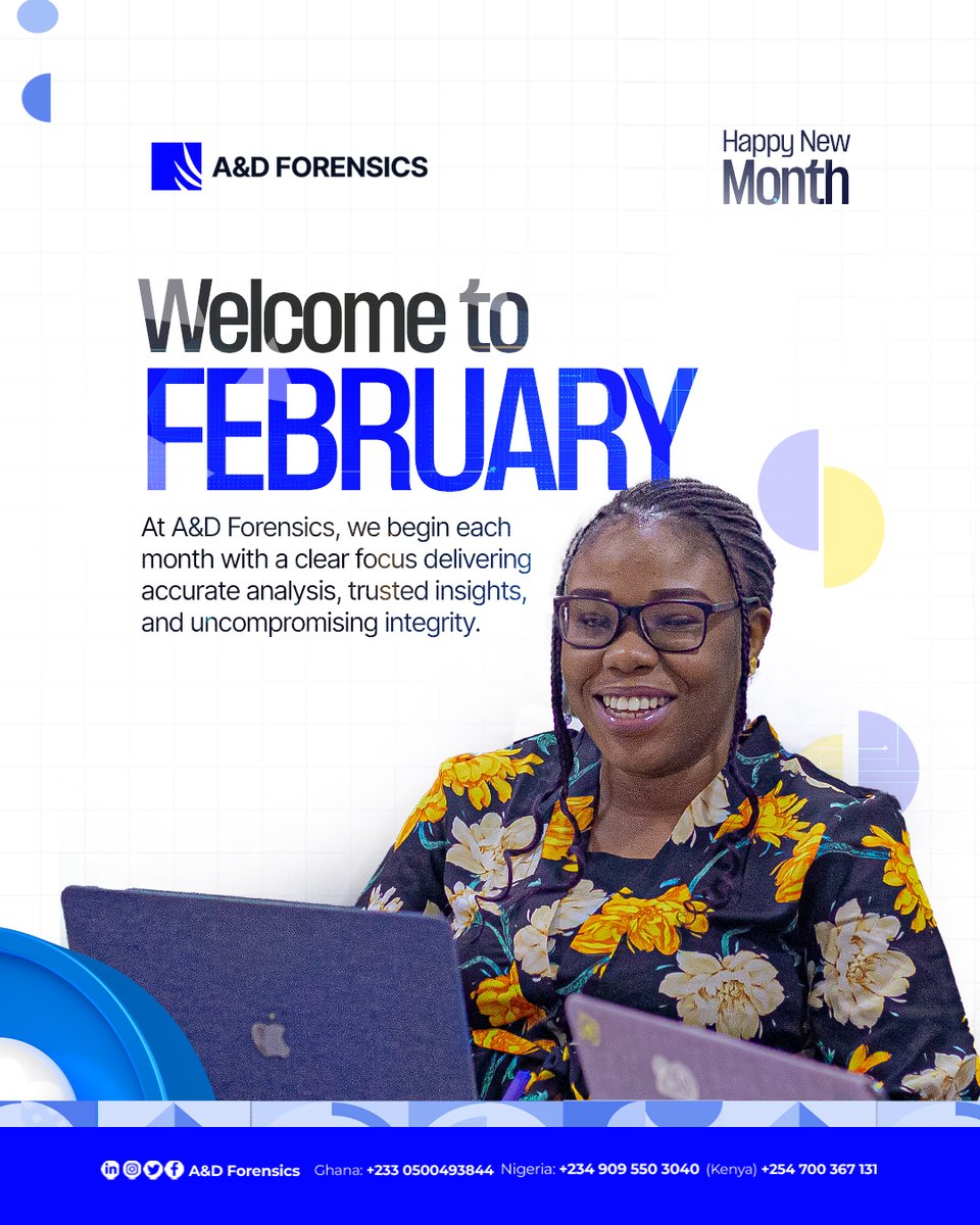 ForensicsD's tweet photo. New month. New opportunities to do things right.
This February, #ADForensics continues to support organisations with crypto compliance and #AML frameworks, crypto investigations, compliance consulting, and cybersecurity expertise in a fast-changing digital world.
#NewMonth #Feb https://t.co/8g3iaXuqCr
