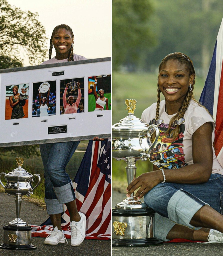 #Alcaraz is the youngest MALE player to complete the career grand slam since the youngest was Serena (21 years and 4 months) in 2003 #AustralianOpen2026