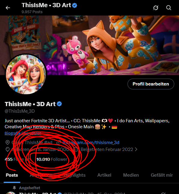 ThisIsMe • 3D Art tweet media