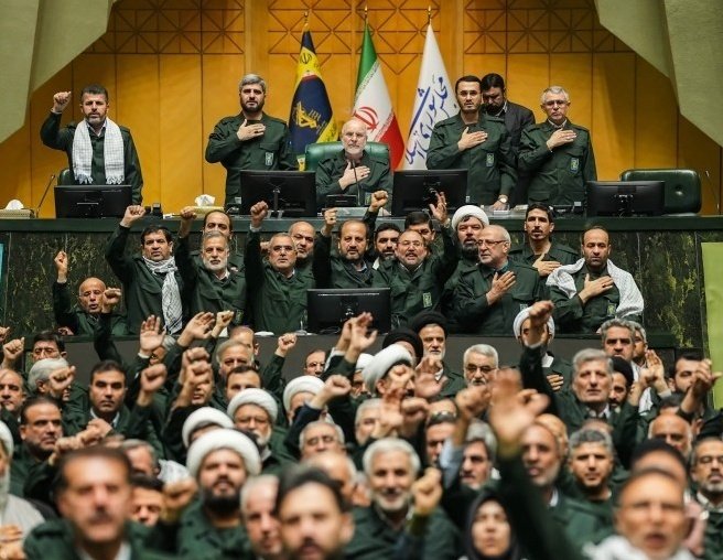 Mojtabapacino's tweet image. SAVE IRANIAN from terrorists.
All regime officials are members of the IRGC and terrorists. 
#IranMassacre