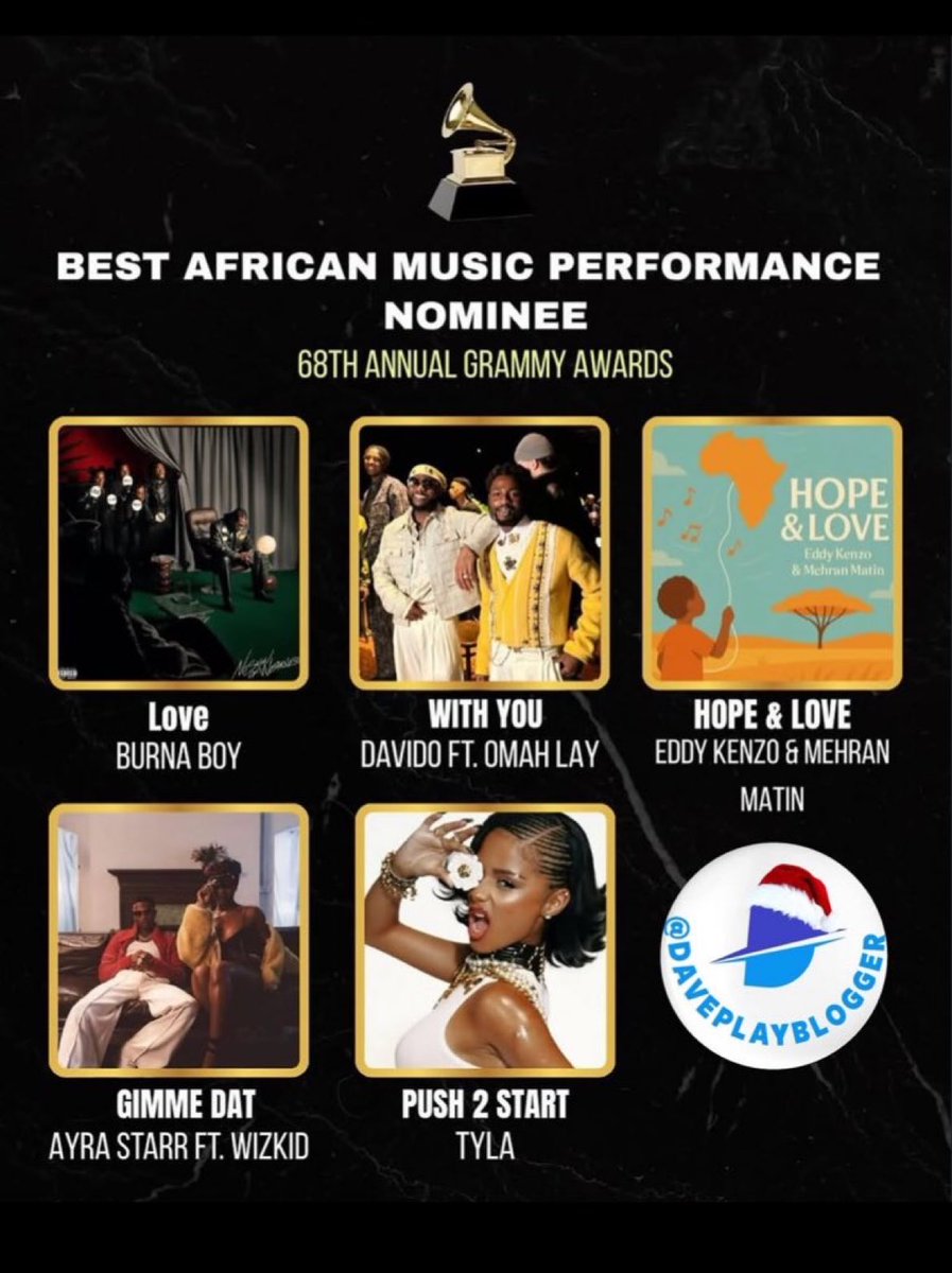 See wetin una want make Davido win…. Where Tyla Dey? I never even want mention Big Wiz😂😂😂😂😂