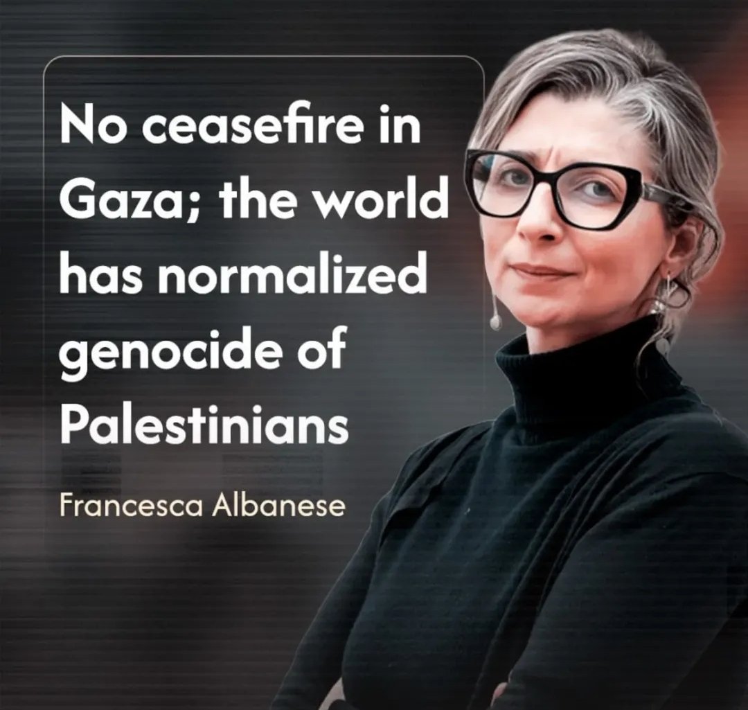 Malcolm_Pal9's tweet image. Well, Francesca Albanese @FranceskAlbs is right. Yesterday’s incidents in Gaza proved exactly that.
