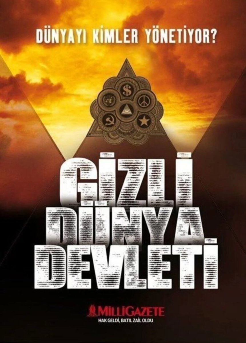 Dünya " Gizli Dünya Devleti" ile tanışıyor.
Biz yıllarca Saadet Partisi'nde eğitimler verdik. Gülüp geçmişlerdi.

#EpsteinFiles