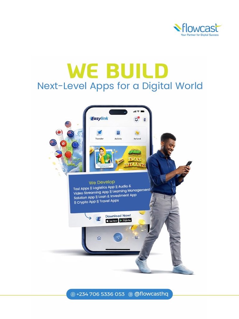 Flowcast Imagine you have a big idea 🌍 But you’re stuck on who to trust to build ...