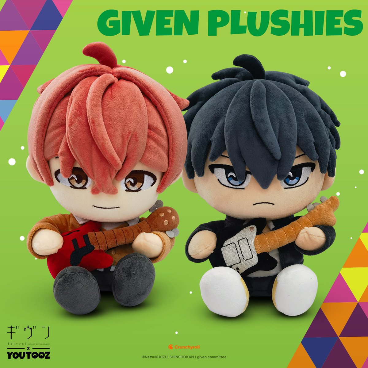 youtooz's tweet image. what kind of song do you want to hear? 🎶

the #given x youtooz plushie collection releases on feb 6th at 3pm est 🎸