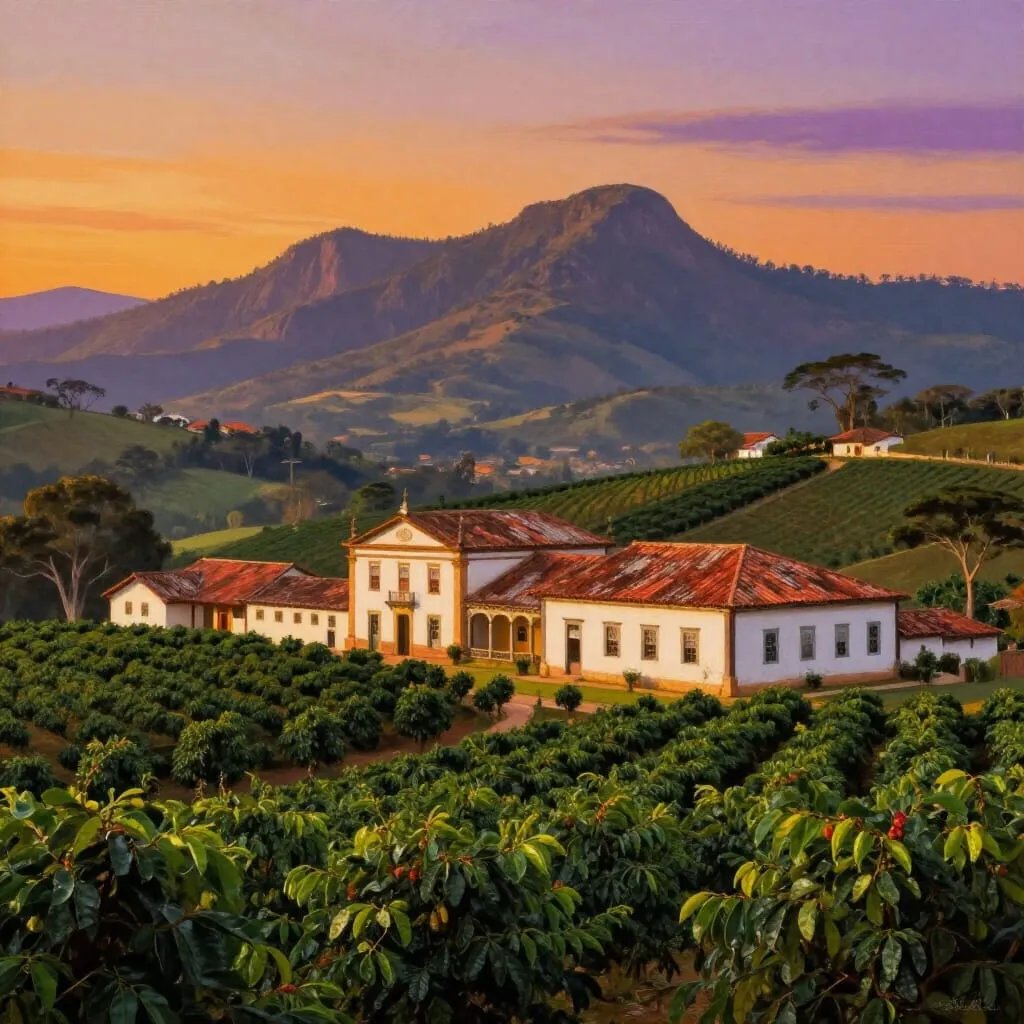 joaoalberto's tweet image. Fazenda de café no Brasil
