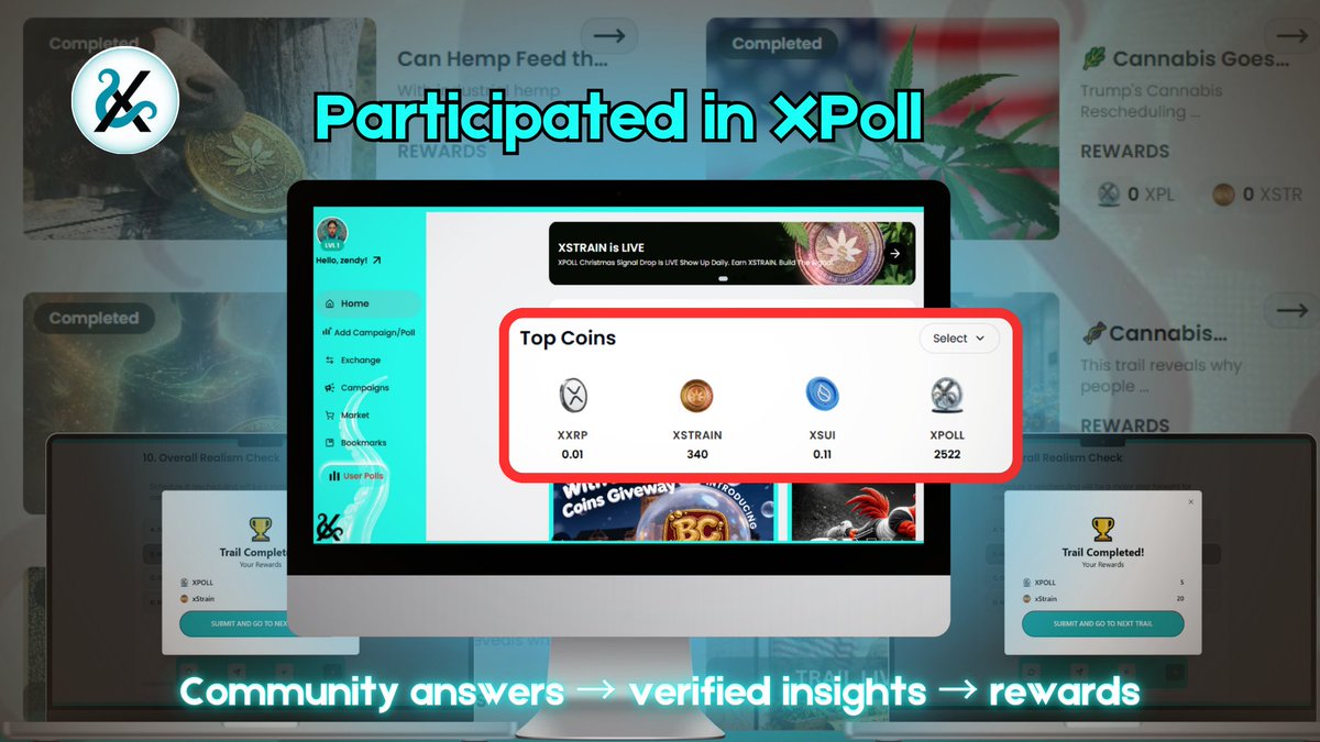 zenzcin's tweet photo. WHY CIVIC INTELLIGENCE MATTERS?

Civic Intelligence matters because no single person, company, or algorithm sees the whole truth.

Civic Intelligence is simple: people think better together than alone. No single company, expert, or algorithm sees the full picture. 

When real people share real experiences, patterns appears and those patterns lead to better, more honest insights.

Most platforms collect opinions and keep the value for themselves. @xpollplatform does the opposite. 

Your participation turns into on-chain reputation and points. Your voice is recorded, owned, and rewarded. I earned points myself, and I’m sharing my screenshot as proof that participation actually counts.

While joining the Strain Drop 2.0 campaign, one thing became clear: community opinion matters. These are personal experiences that numbers alone can’t explain.

When many people report similar feelings and outcomes, the data becomes more real, more human, and more useful.

This is what #Web3 should look like transparent, community-led, and fair. Not extracting data, but respecting it.

If you believe people should own their data and be rewarded for contributing, I recommend joining this campaign.

Join here 👇
https://t.co/jICU4g3Pa4

I joined, I participated, I earned points and that’s the proof.