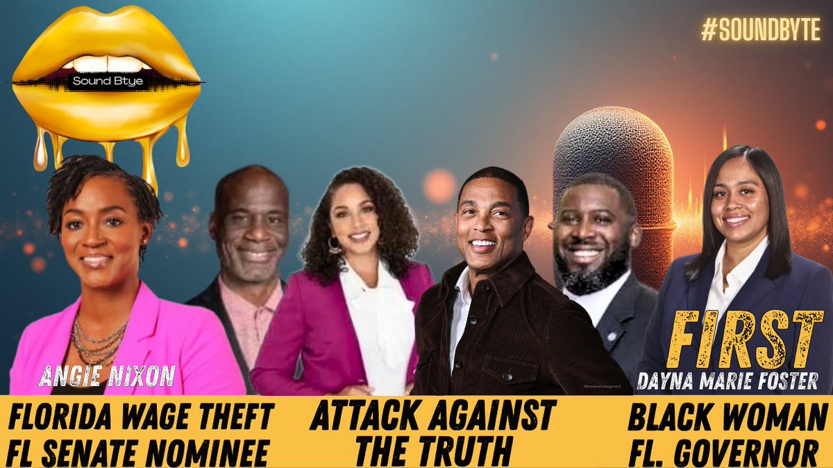 lworkyourgifts's tweet image. #SoundByte Attack Against The TRUTH | Florida WAGE THEFT Bill | First Florida Black Woman Governor? youtu.be/SnVY1mPSUkE @YouTube #donlemon #GeorgiaFort #TrahernCrews #Jameellundy #AngieNixon #DaynaMarieFoster #iceout #freedomofspeech #firstamendment #ltvproductions