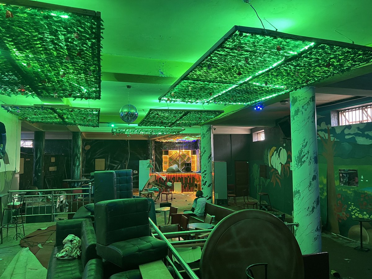 GIDEONARTPRO1's tweet photo. Finally finished designing and implementing CMAMP LOUNGE kyengera-project! 🔥Officially opening on Valentine's Day!  Big vibes, good times, and epic memories guaranteed. #twitterclarets #Epstein #Atalanta https://t.co/JHAYIPIVYt