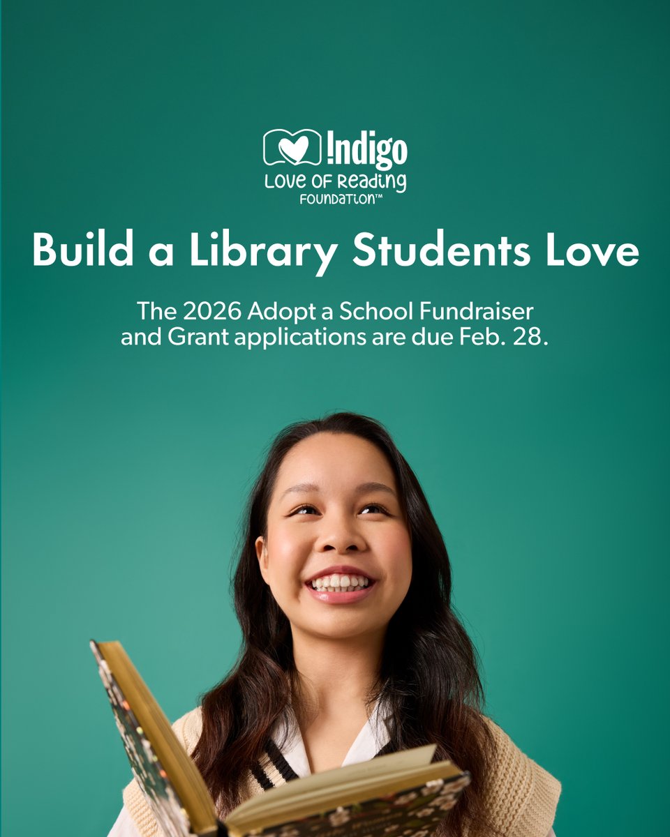 Indigo Love of Reading Foundation tweet media