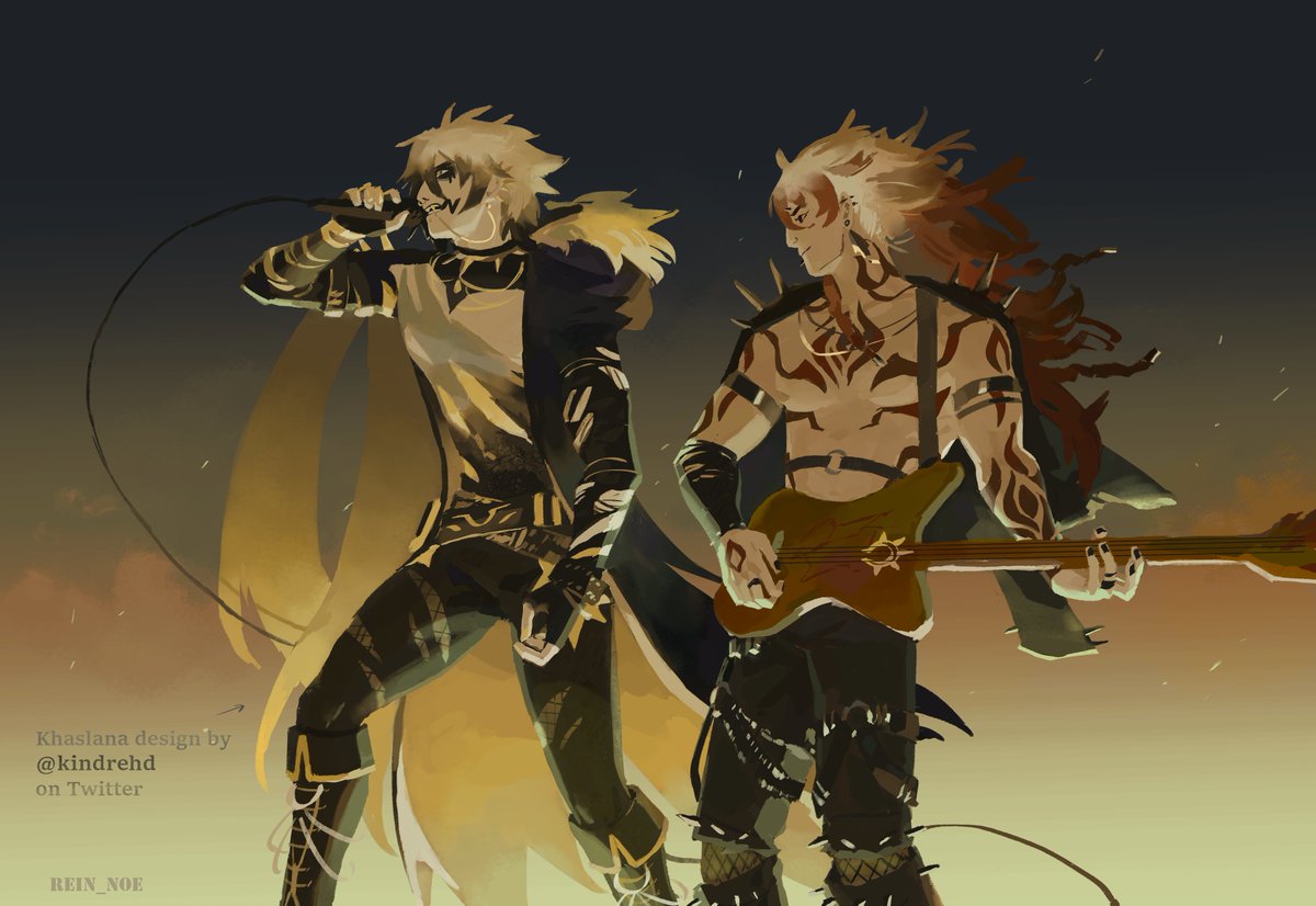 rein_noe's tweet image. the best most gorgeous khaslana design is by @/kindrehd