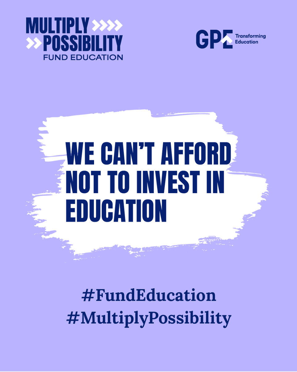 Global Partnership for Education tweet media
