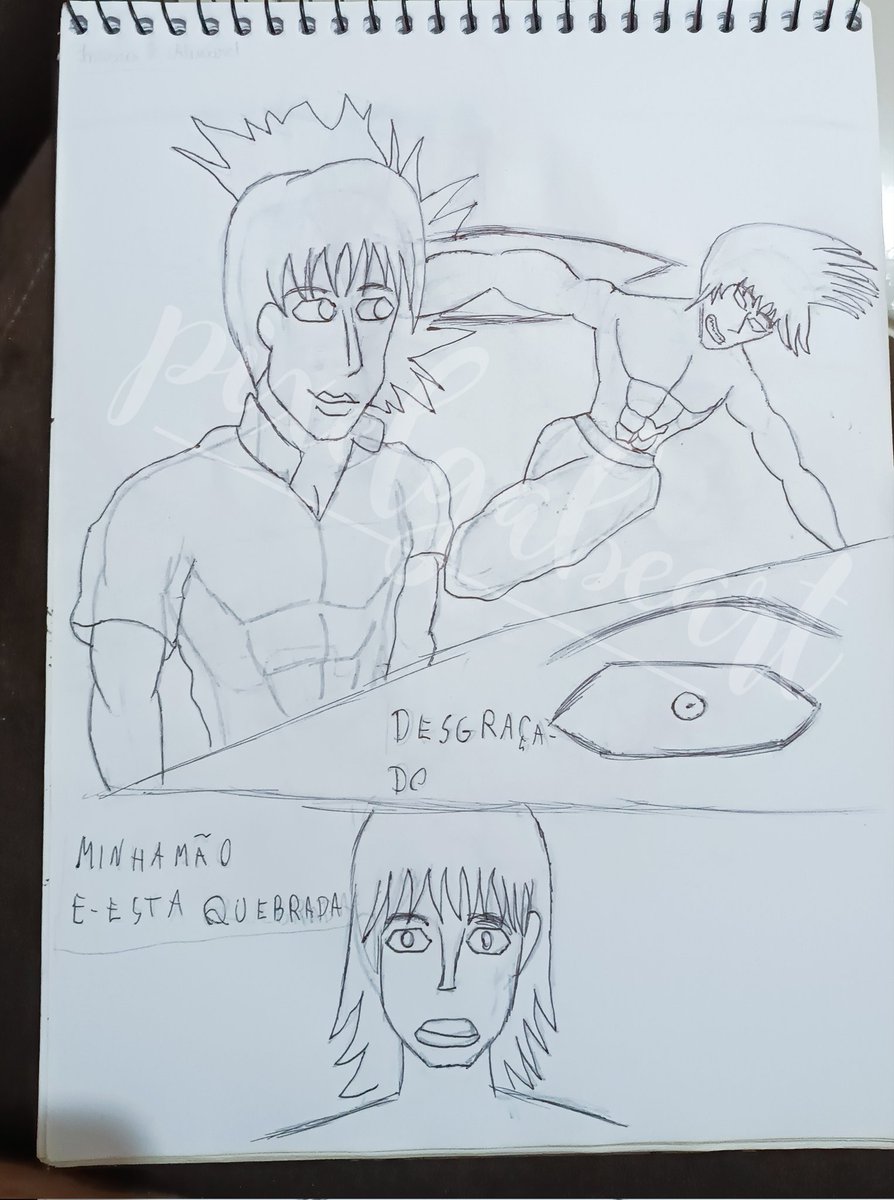 pixelgabeart's tweet photo. A comic/manga page for practice. I think I used One Punch Man as a reference for the first image. Hope you like it 😁
#art #comic #OC #manga #artmoots #digitalart #fanart #traditionalart  #drawings #ArtistOnTwitter #smallartist #illustration #originalcharacters https://t.co/pzWjHqcCxG