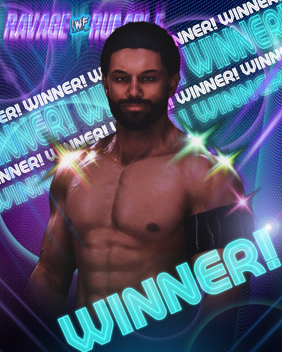IWFUniverse's tweet photo. WHAT A MOMENT! The #IWFWARBOUND representation did not disappoint &amp; @BlueFreakinJay adds another accolade to his already successful career: MAIN EVENT MNDFLMania &amp; look to become an IWF WORLD CHAMPION - Congrats to the 2026 MENS RAVAGE RUMBLE WINNER!

#IWFRavageRumble https://t.co/o4h26hpmlW