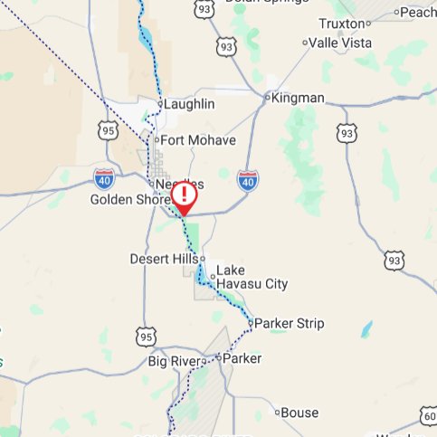 FYI for I-40 WB travelers: A crash in California has the highway