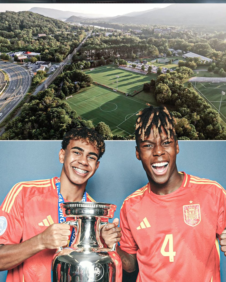 ESPNFC's tweet photo. Spain’s national team has selected Chattanooga, Tennessee as their base camp during the group stage of the World Cup, while training sessions will take place at the facilities of Baylor School 🇺🇸

Spain chose Chattanooga after evaluating sites across North America for field quality, privacy, security, infrastructure and proximity to match venues.
