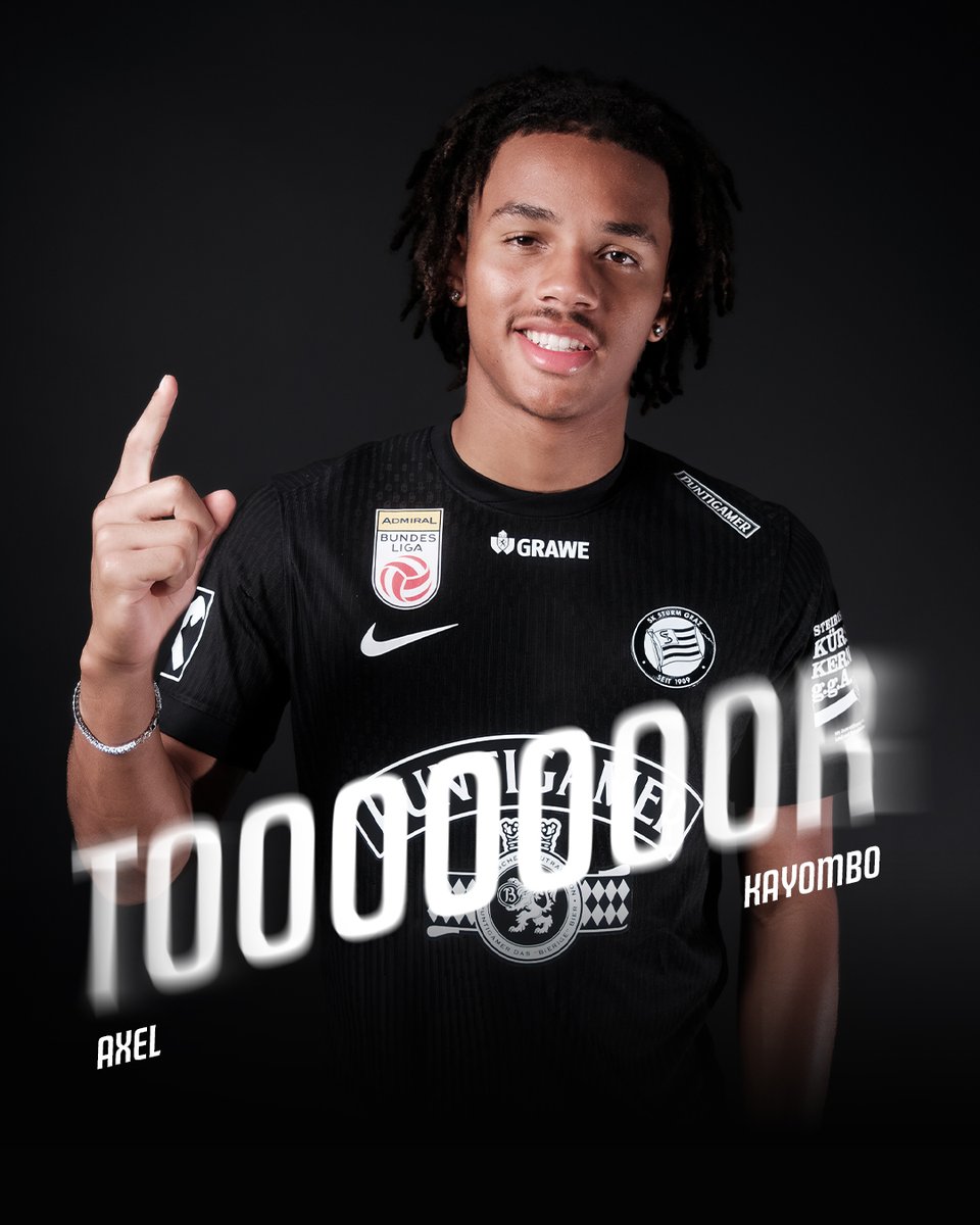 SKSturm's tweet photo. Und diese Wechsel machen sich sofort bezahlt! Axel #Kayombo trifft zum ersten Mal im schwarz-weißen Trikot zum Ausgleich! #sturmgraz #GlaubeWilleMut #ALTSTU
____________
ALT 1:1 STU |⏱️72' https://t.co/dhPe3k3SLP