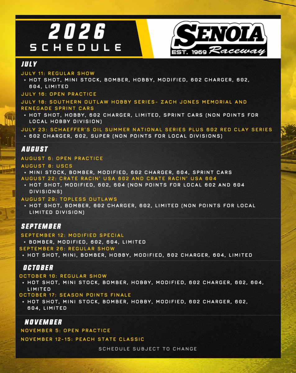 Senoia Raceway tweet media