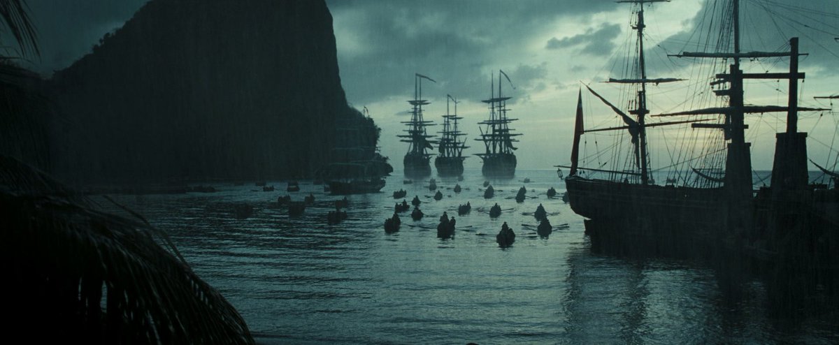 kingofbrethren's tweet image. the dark and gloomy atmospheres in dead man’s chest are my favorite aesthetic