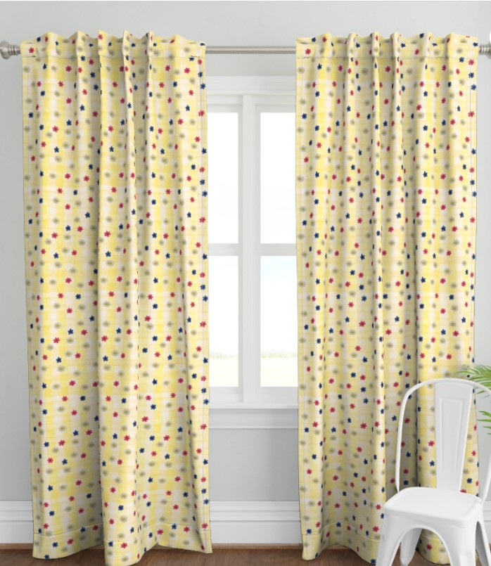 WelshandWildArt's tweet image. A little love note to country creativity 🌼✨ My Make Do &amp;amp; Bloom curtains are in this week’s Spoonflower Country Retro challenge, celebrating the charm of making beauty from what we have. If this design makes you smile, a vote would mean the world 💛 #Spoonflower #CountryRetro